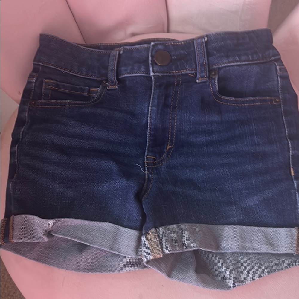 Aeropostale Blue Jean Shorts Classic Style